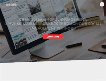 Tablet Screenshot of brickfish.com